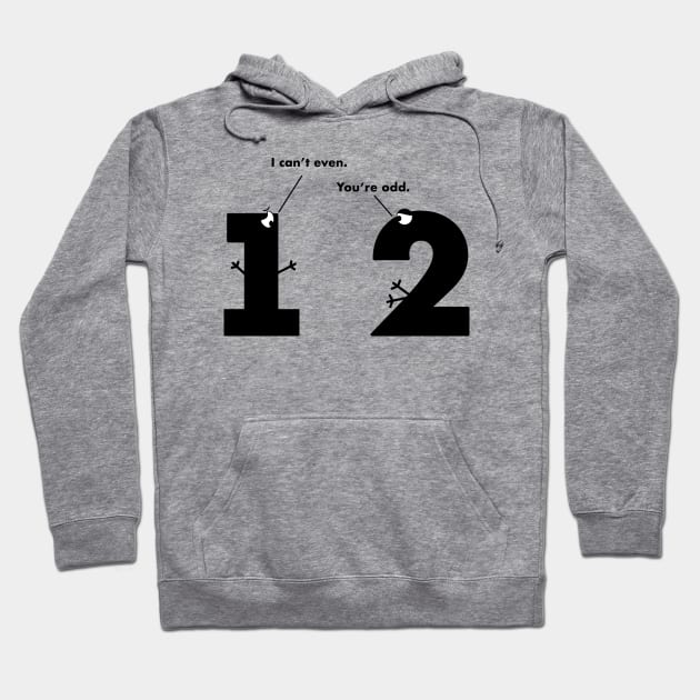 I Can’t Even Math Jokes Hoodie by Punderstandable